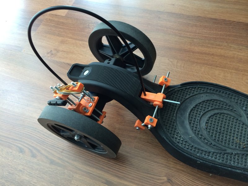 Finally, a brake for your long board