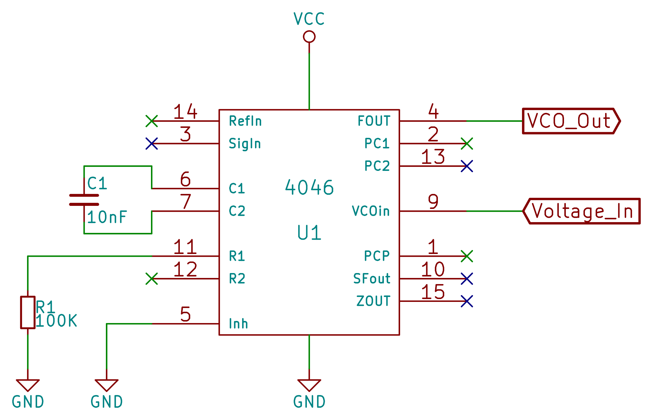 op amp voltage controlled oscillator