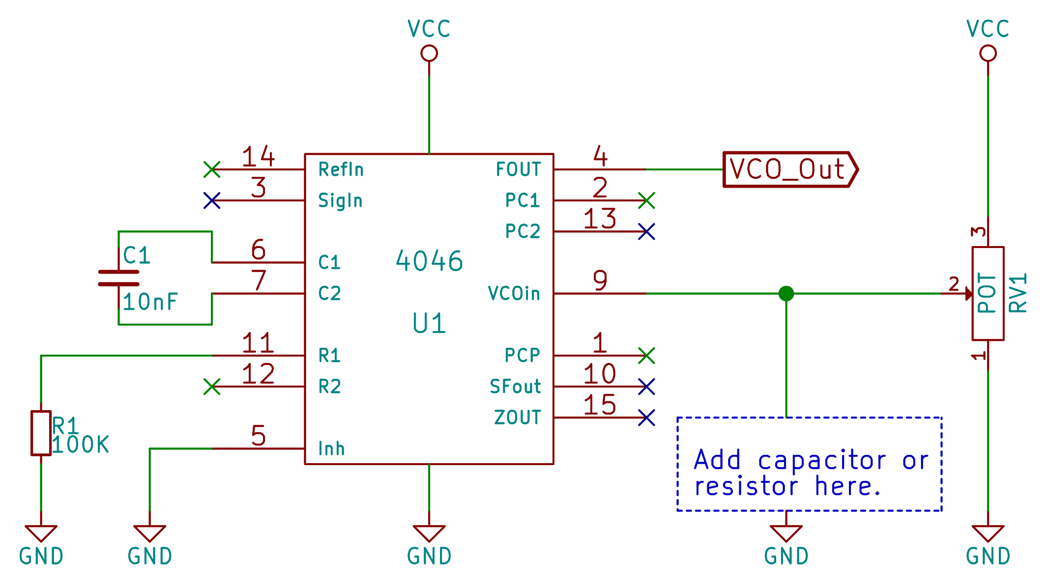 Logic Noise 4046 Voltage Controlled Oscillator Part One Hackaday