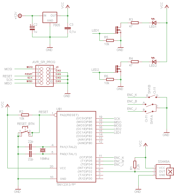 ATtiny2313 8-bit AVR Microcontroller Pinout, Features,, 54% OFF