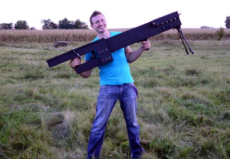 The Most Powerful DIY Railgun | Hackaday