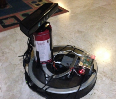 Homemade roomba hot sale