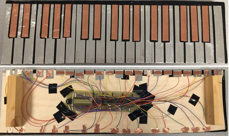 Touch Piano Hits All The Right Notes Hackaday - 
