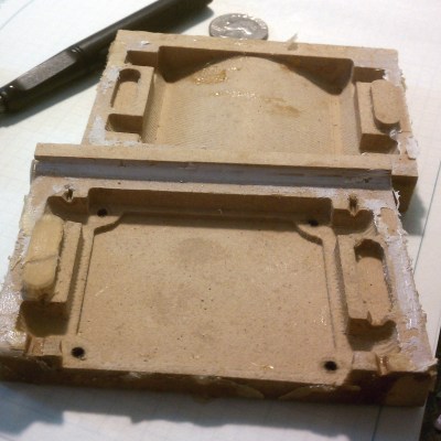 MDF as a mold master. It works, but nowhere near as well as tooling board.