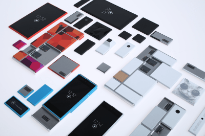 Google's modular phone, known as Project Ara. Image via Wikipedia