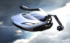 The Terrafugia TF-X flying car. Image from Terrafugia