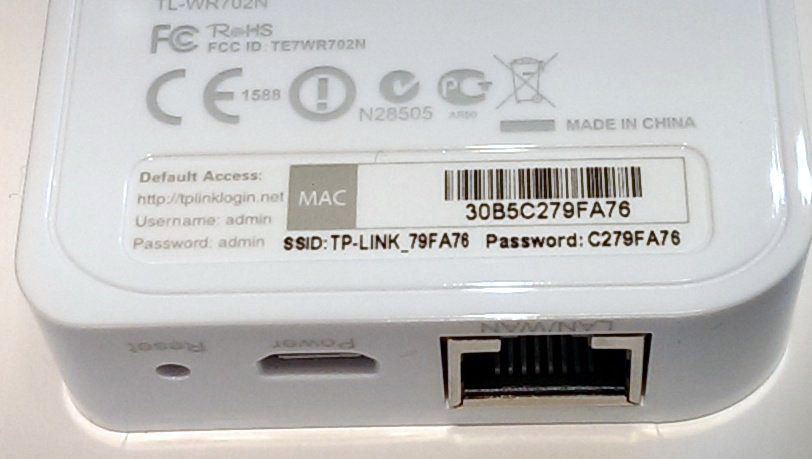 tp link modem password