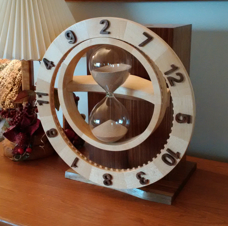 24 hour sand clock