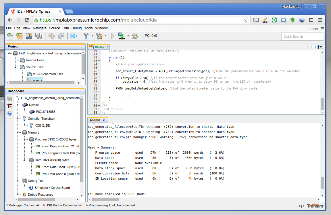 install mplab x ide ubuntu