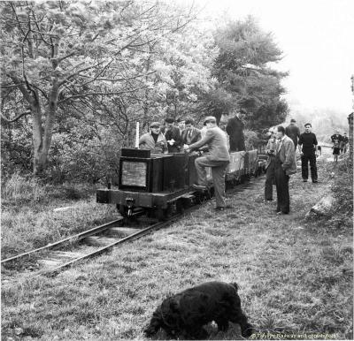 "Lawnmower" Locomotive in 1952 [Source: talyllyn.co.uk]