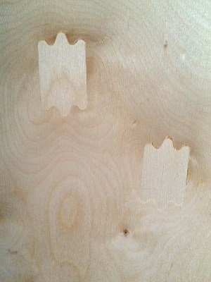 This is on the non-finishing side of a Baltic Birch panel. You can see the care taken to fix knots and voids. 