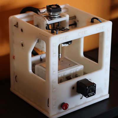 The first version of the othermill was fastenerless. 