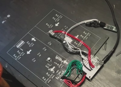 LED array control components