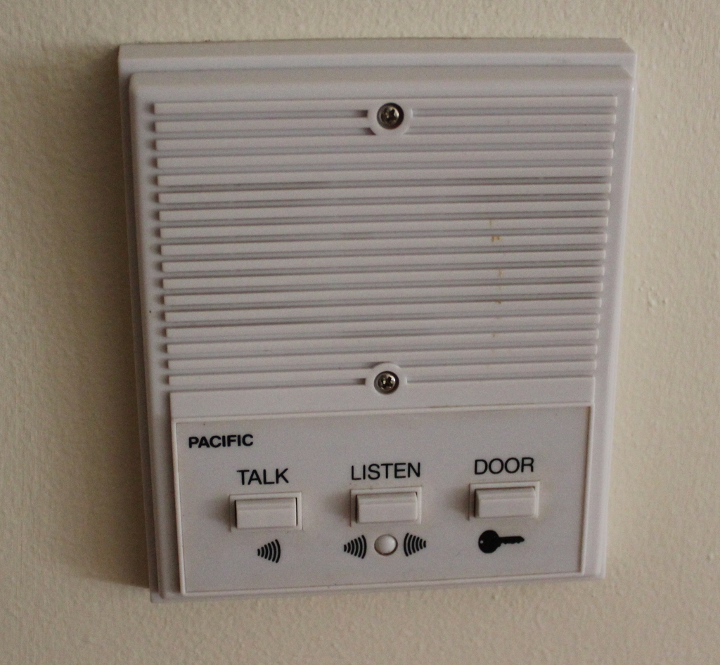 intercom door buzzer