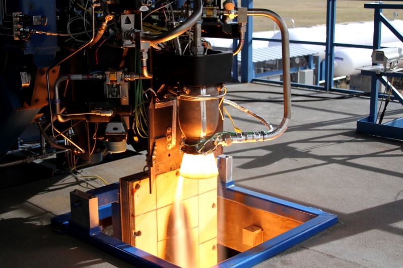 3D-printed Super Draco rocket engine, source: SpaceX, 2014