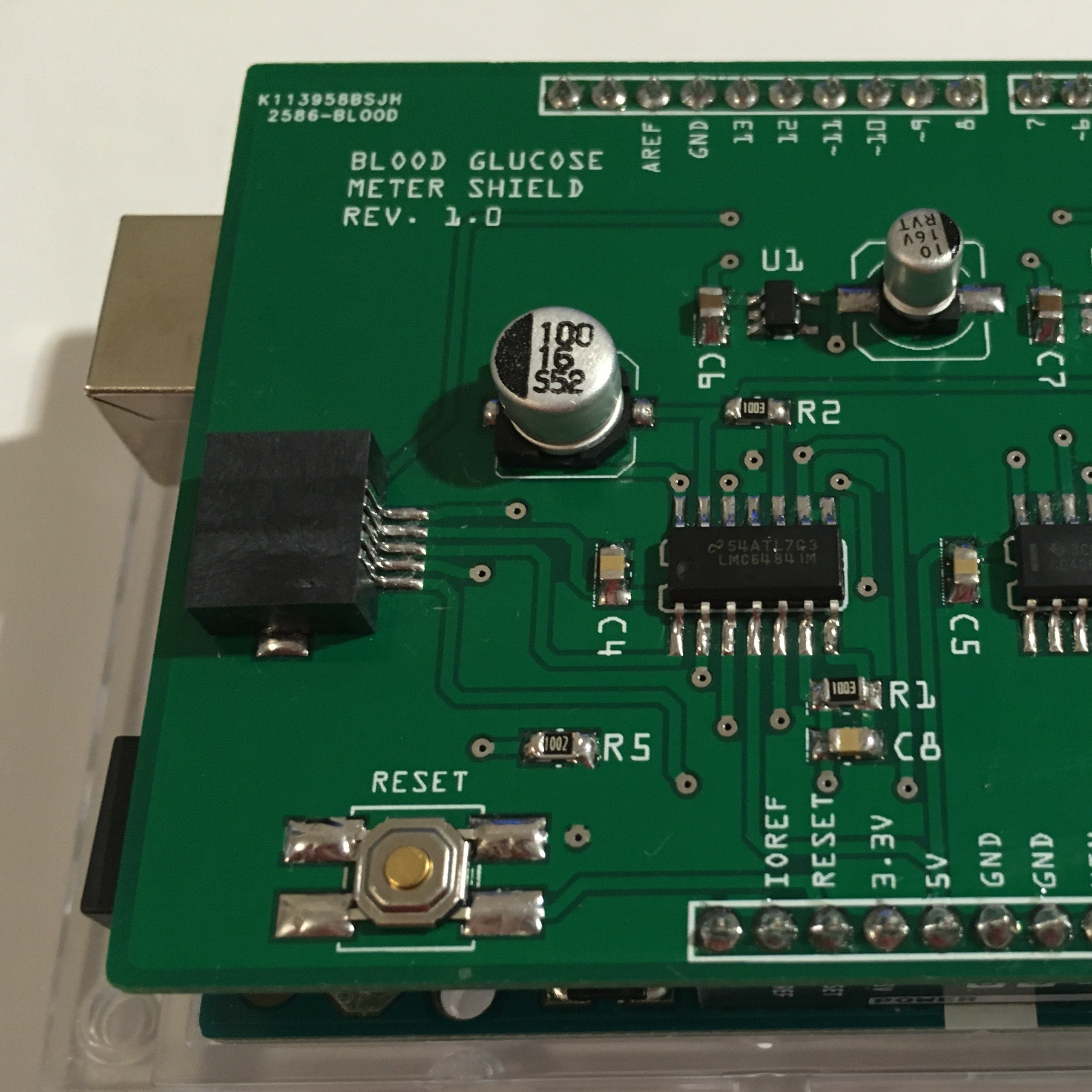 arduino glucometer sensor