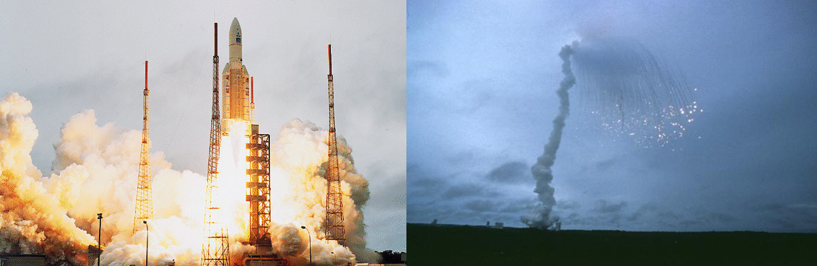 La explosión del Ariane 5