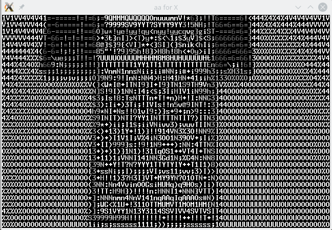 Vlc colour ascii art что это