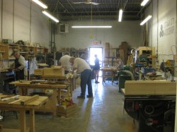 Ottawa City Woodshop's workshop