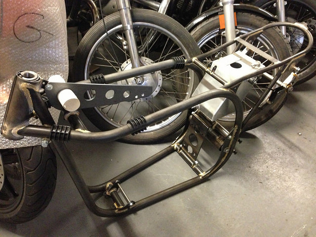 square tube mini bike frame