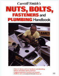 However, if racecar plumbing is your thing his treastise, "Carroll Smith's Nuts, Bolts, Fasteners and Plumbing Handbook" is also fantastic.