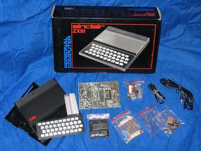 The kit version of the Sinclair ZX81 microcomputer. By Smaddison (Own work) [CC BY-SA 3.0], via Wikimedia Commons.