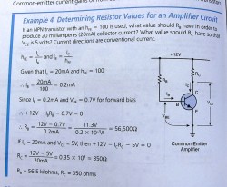 Determining resistor values