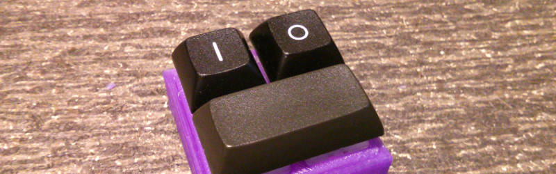 Binary Keyboard Is The Purest Form Of Input Device | Hackaday