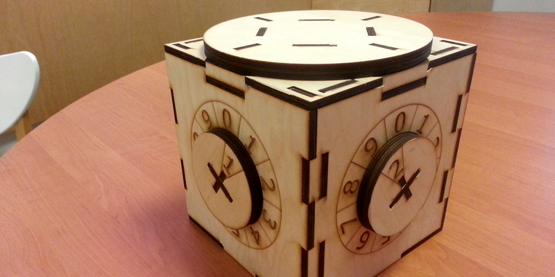 Laser Cut Puzzle Box Design