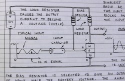 Bipolar transistor AC amplifier