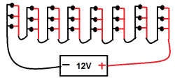 LED Array Diagram