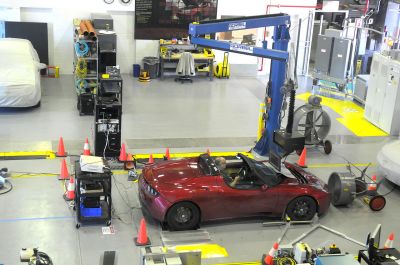Testing the Tesla at Argonne National Laboratory