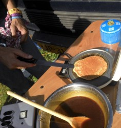 Stroopwafels at the Netherlands Village.