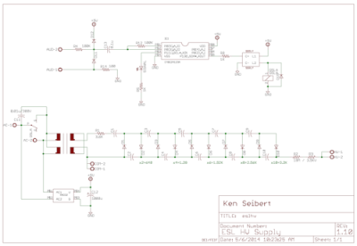 Ken Siebert's high voltage bias supply.