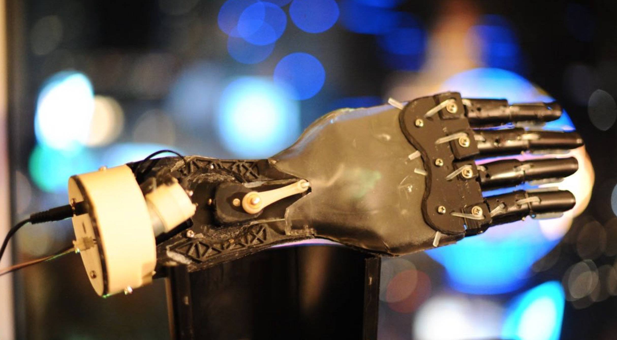 Hedberg Is A Bionic Hand Made From A Single Keurig | Hackaday