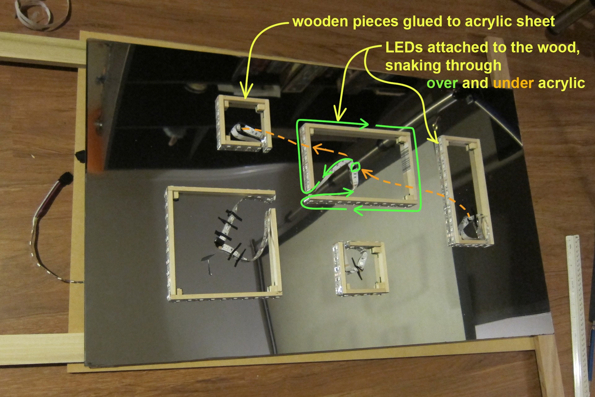 Cityscape Infinity Table | Hackaday