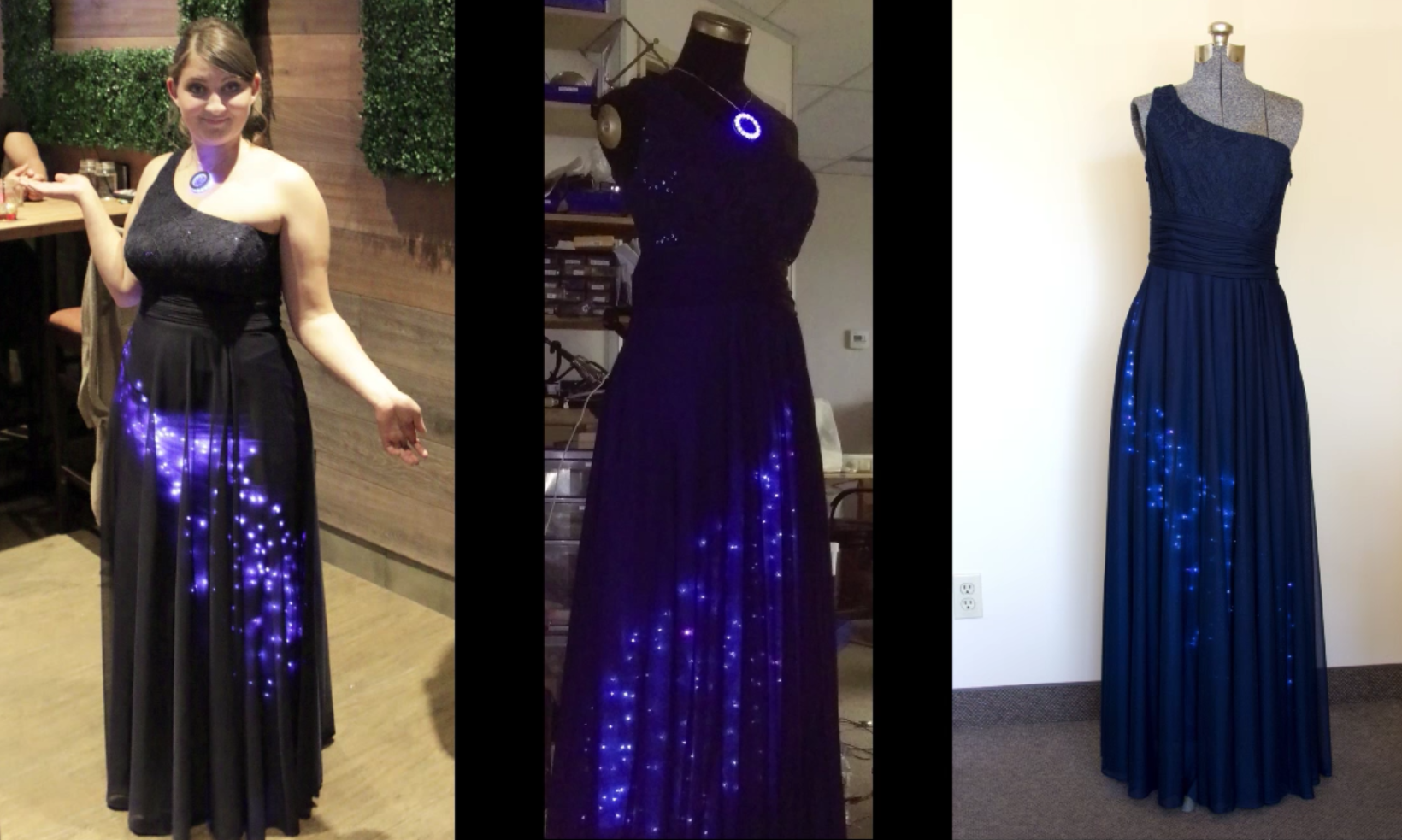 ball starry night gown