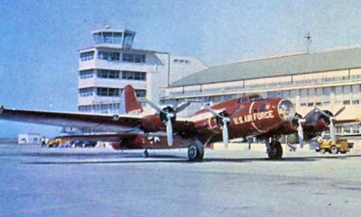 A QB-17 drone, similar to what was used in Operation Aphrodite, at Holloman AFB, 1959. Source: United States Air Force