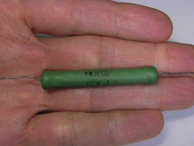 Wire wound resistor