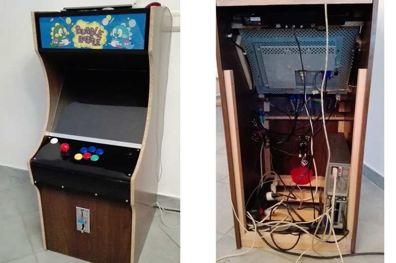 Arcade Cabinet Build Takes Quarters Dispenses Fun Hackaday