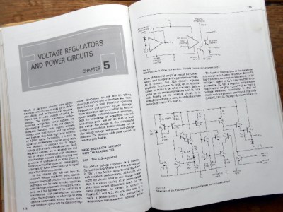 The Art of Electronics, on regulators.