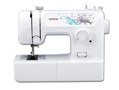 The Brother L14, a typical budget sewing machine from a quality manufacturer.