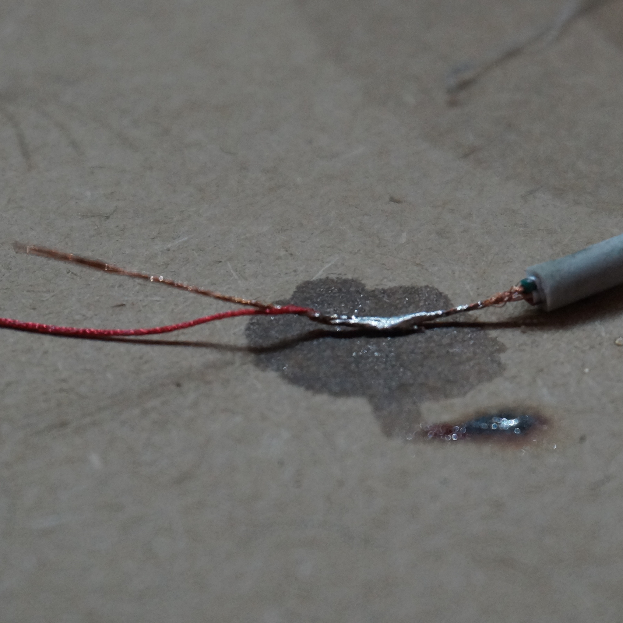 Earphone 2025 wire soldering