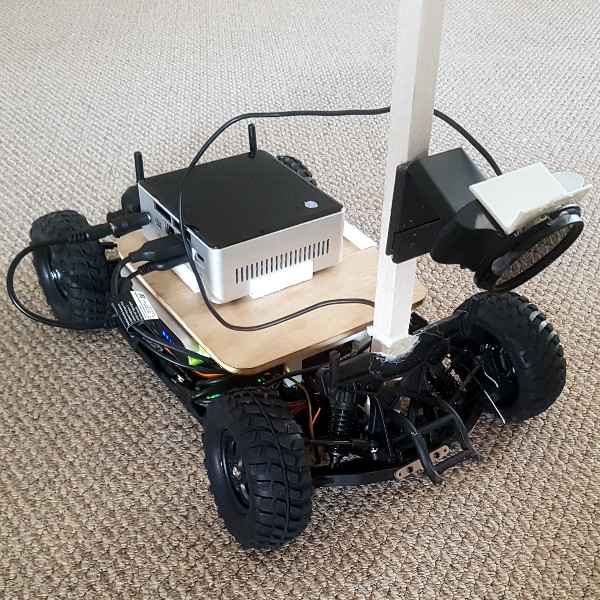 self driving rc car arduino
