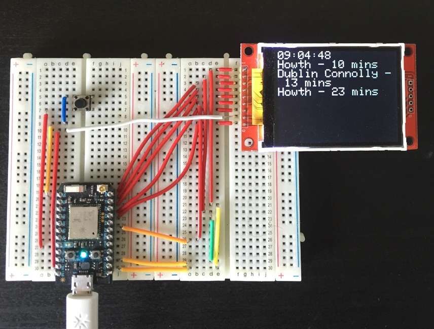 Train Time Ticker Will Save Your Morning Commute | Hackaday