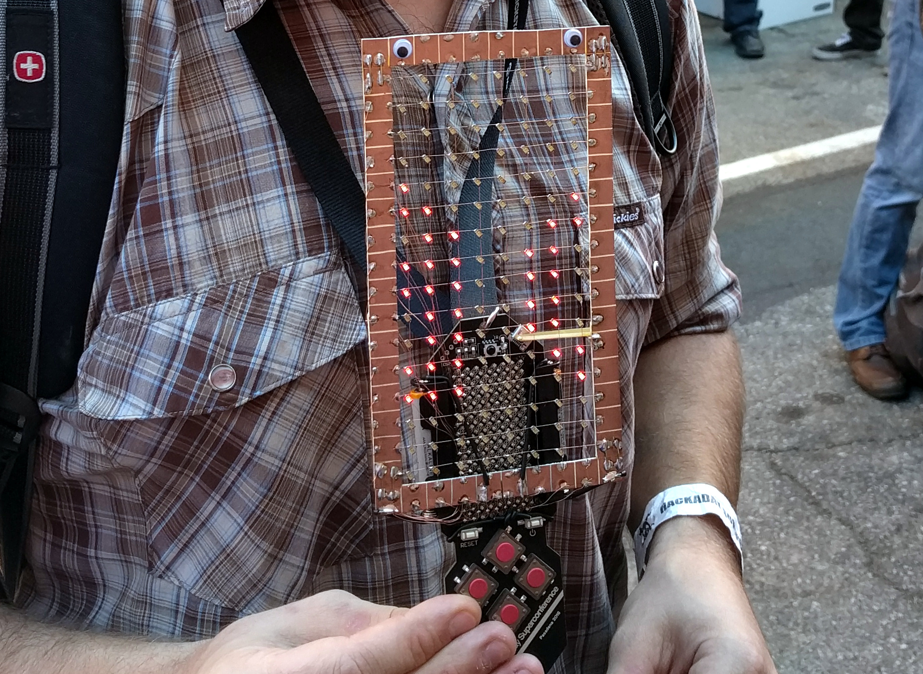 Showing Off The Badge Hacks From SuperCon Hackaday