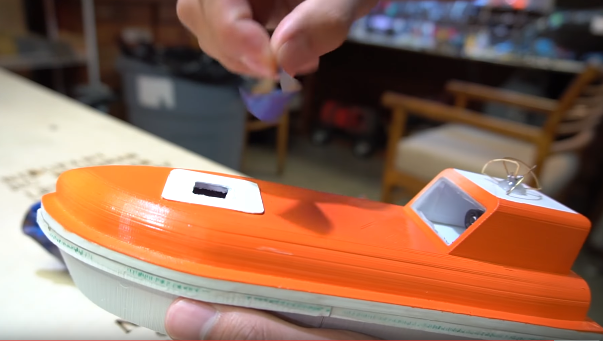 3d printed r/c lifeboat hackaday
