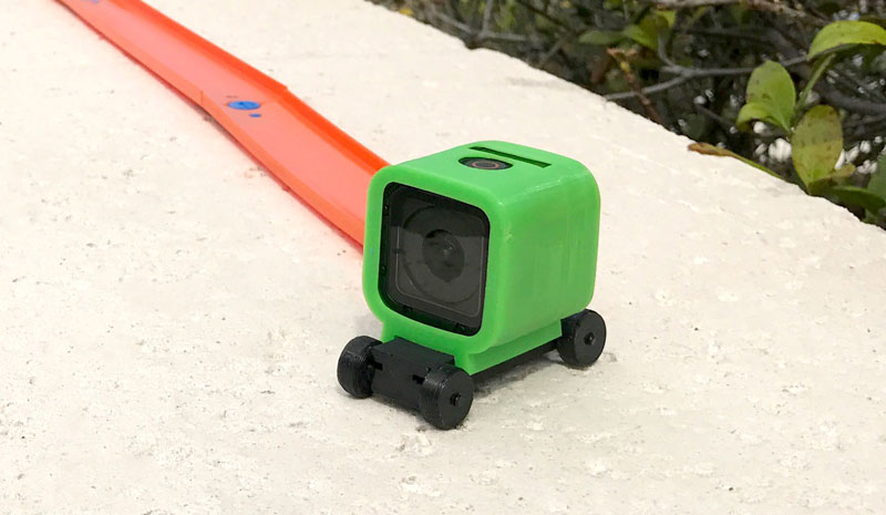 3d Printed Gopro Toy Car Mount Hackaday