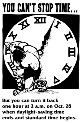 Turning back to standard time