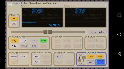 The Keuwlsoft function generator.